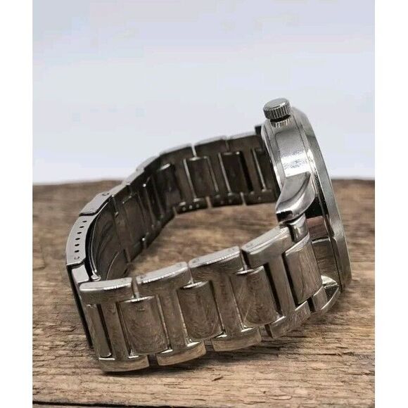 Large 46mm Beverly Hills Polo Club Men's Watch Stainless Steel - Picture 4 of 10